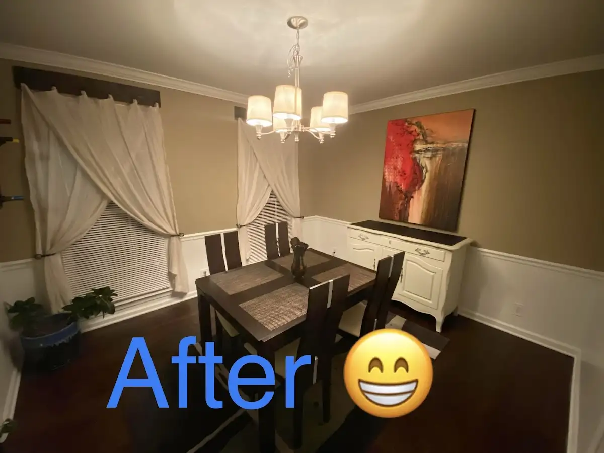 Professional dining room restoration after water damage in Northampton